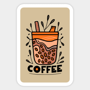 Coffee Sticker